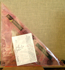 Cleocin Pharmaceuticals Promotion Item, Pink Triangle Ruler