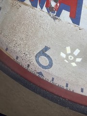 VTG Rexall Drug Store Authorized Agent For BISMA-REX 14” Crystal Clock READ!