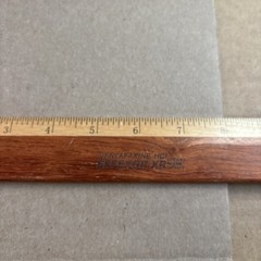 Effexor XR Wooden Ruler Pharmaceutical Drug Rep Promo Advertising
