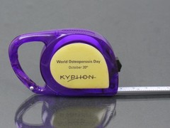 Translucent Purple Kyphon 10ft Tape Measure Drug Rep Pharmaceutical Promo