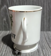 1950’s Pharmacist Advertising Shaving Mug Pure Medicine Chemicals Drugs Cup