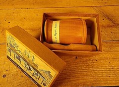 Vintage ~ Mini Mortar & Pestle ~ Pharmacy Day at Mystic Seaport ~ With Box