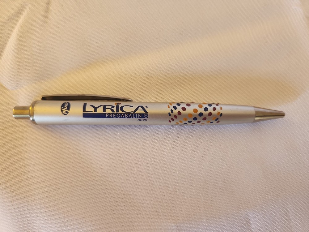 Pharmaceutical Metal Pen, Lyrica, Still Works