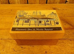 Vintage ~ Mini Mortar & Pestle ~ Pharmacy Day at Mystic Seaport ~ With Box