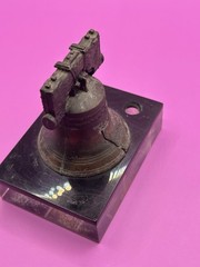 SK&F Liberty Bell Pen Holder Acrylic Paperweight Pharmacy United States Postage