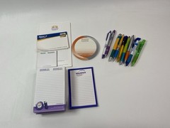 Pharmaceutical Drug Rep Collectible Promo Pen And Paper Lot