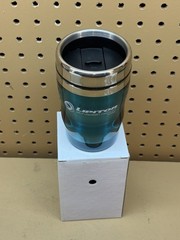LIPITOR Teal Pharmaceutical Travel Mug Drug Rep Advertising Cholesterol