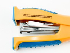 Abilify Yellow & Blue Stand Up Stapler Drug Rep Pharmaceutical Promotional Works