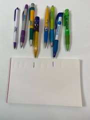 Pharmaceutical Drug Rep Collectible Promo Pen And Paper Lot
