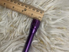 RARE VINTAGE 1990s Purple Metal Pen Flashlight Pharmaceutical Rep Pharmacy Zith