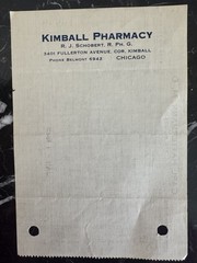 Set of 20 Vintage Medical Prescriptions – 1929 Handwritten Pharmacy