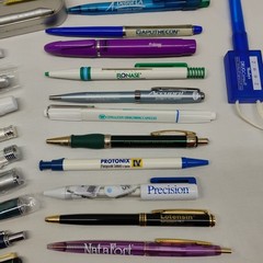 Pharmaceutical Drug Rep Collectible Pens Banned 39pc Lot New Used