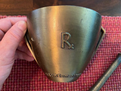 Vintage Schering Brass Mortar & Pestle Secundum Artem Pharmacy Class 1971 RX