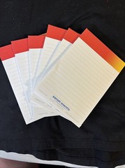 lot of 10 Pharmaceutical Rep Note Pads Vytorin Singulair Crestor Sanofi Aventis