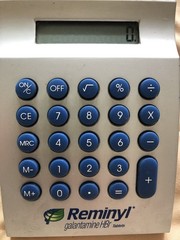 Reminyl (Galantamine) Calculator & Letter Opener- Great condition.