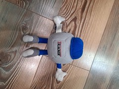 VTG Pfizer 7.5” Tracker Plush Advertising Drug Rep Pharma Stuffed Pfizer