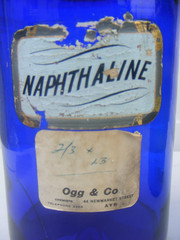 Antique Apothecary Jars cobalt blue and Green Pharmacy