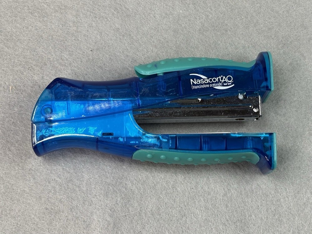 Nasacort AQ Stapler Pharmaceutical Drug Rep Sales Promo Collectible