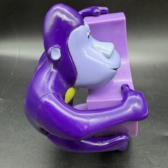 Zyrtec Pharmaceutical Advertising Alarm Clock With Purple Gorilla~ Works Good~