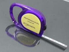 Translucent Purple Kyphon 10ft Tape Measure Drug Rep Pharmaceutical Promo