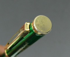 Metallic Green Norvasc PEN Pfizer Clip Drug Rep Pharmaceutical Promo Advertising