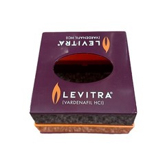 Levitra Drug Rep Ad Tissue Holder Plastic Cover Doctor Gift Pharmaceutical ED