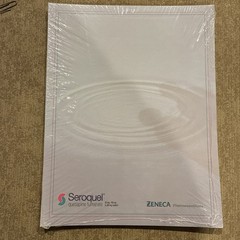 Drug Rep SEROQUEL Collectible STATIONARY RARE Unopened! ZENECA