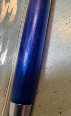 XANAX XR PEN: Blue & Silver-Metal-Refillable Ball Point-Pharmaceutical Promo NEW