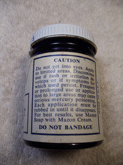 Vintage MAZON Blue Glass Psoriasis Ointment Jar – Thayer Laboratories (USA)