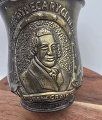 VTG 1987 Schering Andrew Craigie Apothecary General Heavy Container / Planter