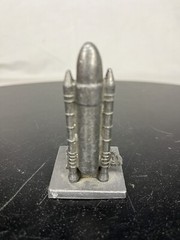 NASA Space Shuttle Miniature Pewter Figurine Naprosyn Pharmaceutical Advertising