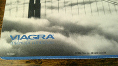 Pfizer Viagra Detrol LA Advertising 2004 Mousepad Pharmaceutical Promotion Item