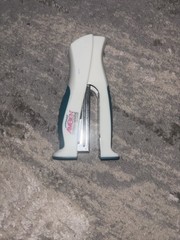 Ambien White & Teal STAPLER Drug Rep Pharmaceutical Promo Advertising