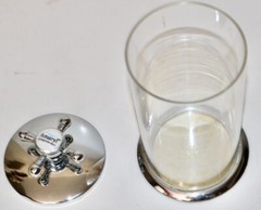 AMARYL pharmacy doctor promo lucite cotton ball holder