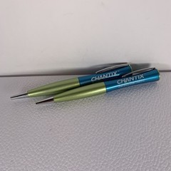 2 Drug Rep Pen Chantix Pharmaceutical Promo heavy metal original owner Excellent