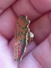 🔴SANDOZ Agro Pharmaceuticals pin LSD Albert Hofmann Logo pin badge🔴