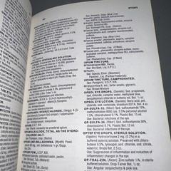 American Drug Index 1977 – Opium, Cocaine
