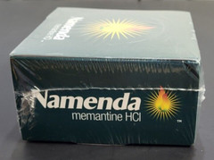 Namenda RX Post-It Notes 4×4 With Dispensing Box Green Still In Shrink Wrap