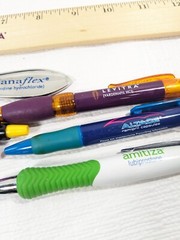 Pharmaceutical drug promo rep pen ruler hammer SET Altace Amitiza Levitra Avinza