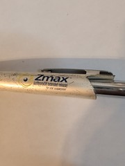 Heavy Metal Zmax Drug Rep Pen Silver Advertising Merch