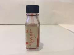 Vintage 1950s Glass Pharmaceutical Bottle BAUER & BLACK Merthiolate ANTISEPTIC