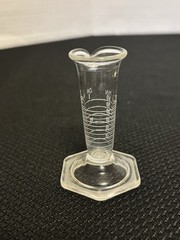 Vintage Kimax Graduated Cylinder Glass Apothecary Dr Pharmacy