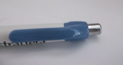 STRATTERA Promo Pen – Mixed Metal/Plastic – Rubber Grip – Does Not Write