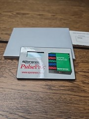 Sporanox Pharmaceutical Drug Advertising Promotional Card Clock NEEDS BATTERY