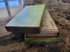 File box & 98 antique prescriptions (1907) – Opium, Ergot, Codeine & Anodyne