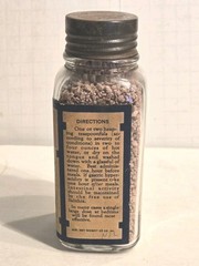 Scarce Vintage Abbott Laboratories Glass Medicine Bottle w/ Label Sodoxylin