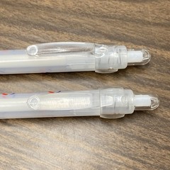 2 Vtg Pharmaceutical Advertising LESCOL Fluvastatin Drug Rep Click Pens WRITES