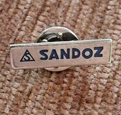 🔴SANDOZ Pharmaceuticals pin LSD Albert Hofmann Logo pin badge🔴
