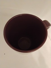 Exelon Patch Coffee Cup Mug Pharmaceutical Promo advertising White Purple 16 oz