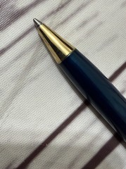 ZYRTEC Green Heavy Metal Medical Drug Rep Pharmaceutical Pen Collectible